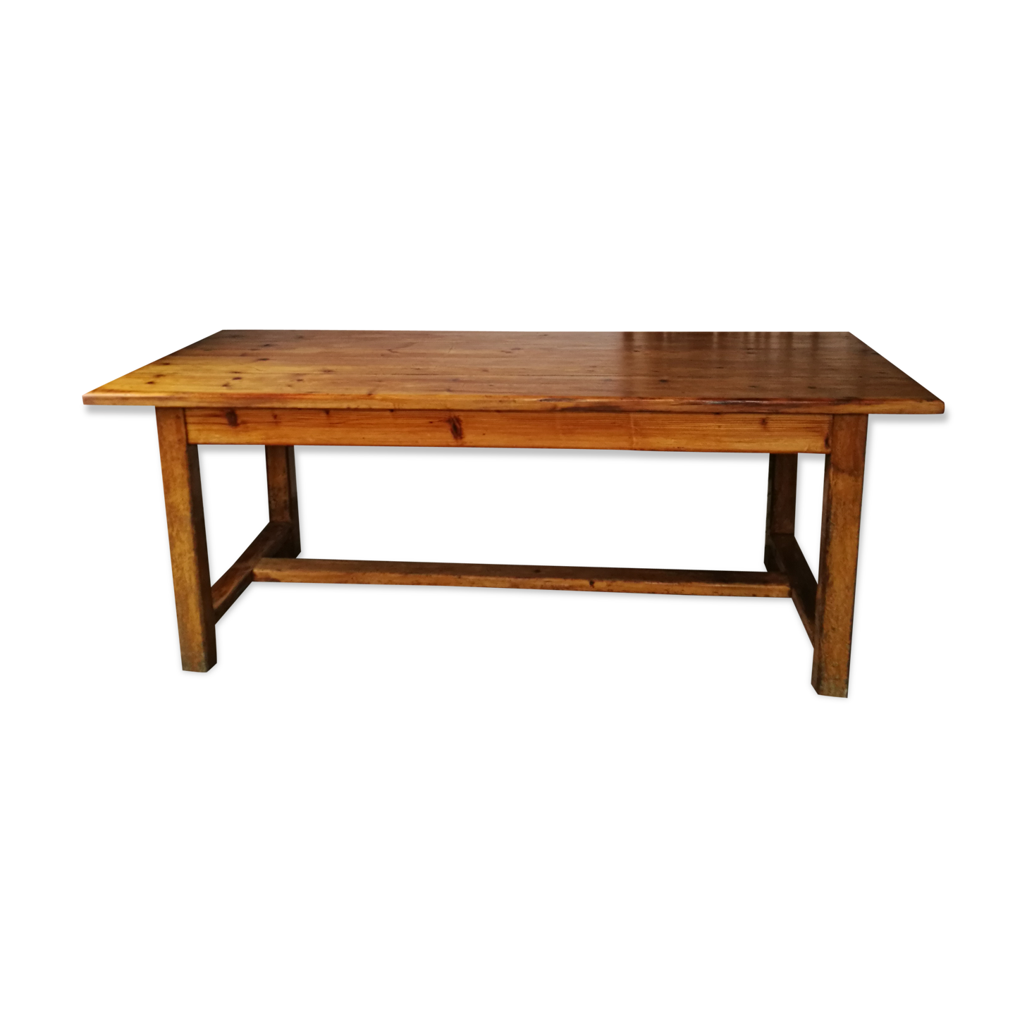 Wooden farm table