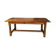 Wooden farm table