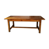 Wooden farm table