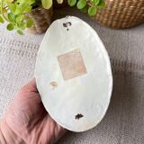 Old enameled plaque “Bathroom”