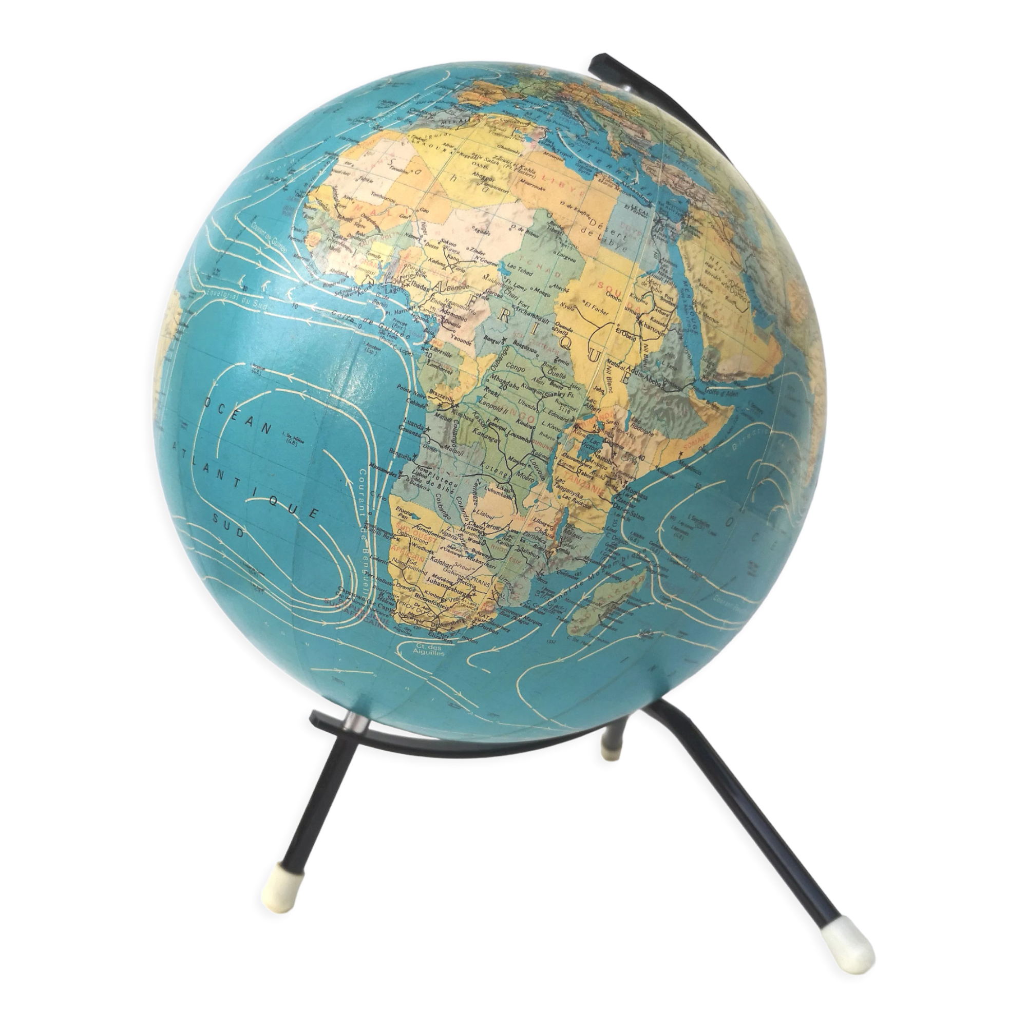 Terrestrial globe Taride 1971