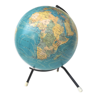 Terrestrial globe Taride 1971