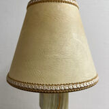Table lamp - Alabaster cube foot