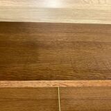 1950s design oak shelving unit.