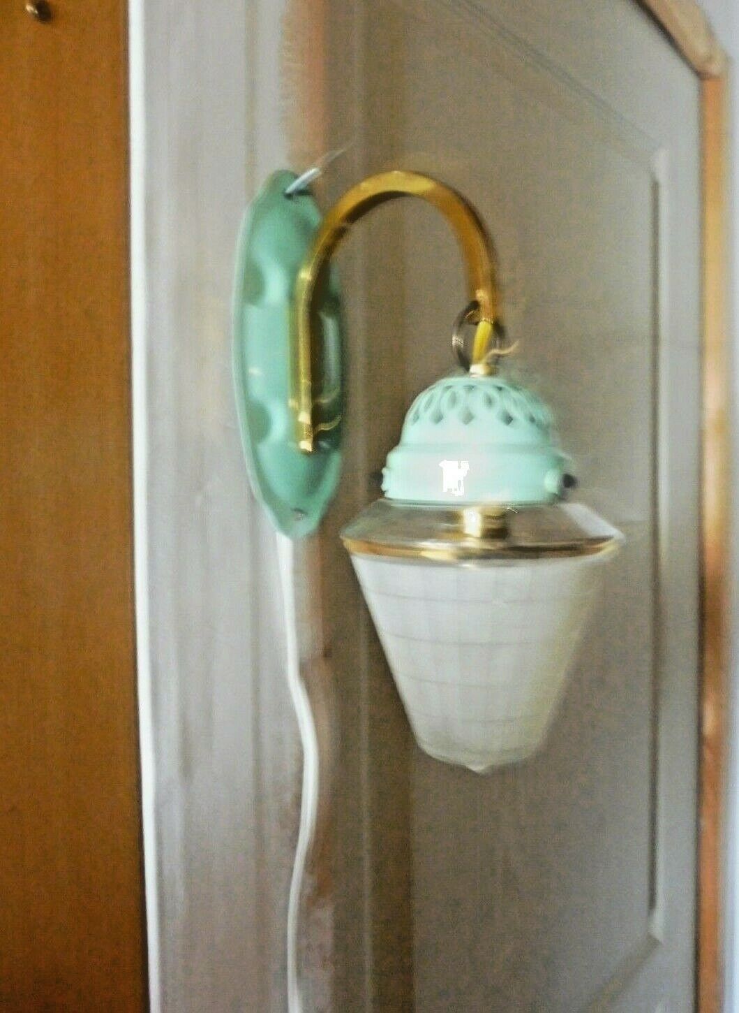 Vintage metal wall lamp
