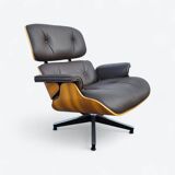 Brown & Walnut Herman Miller Original Eames Lounge Chair & Ottoman