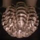 Modern mid-century chandelier Orion 48 by French sculptor Max Sauze.