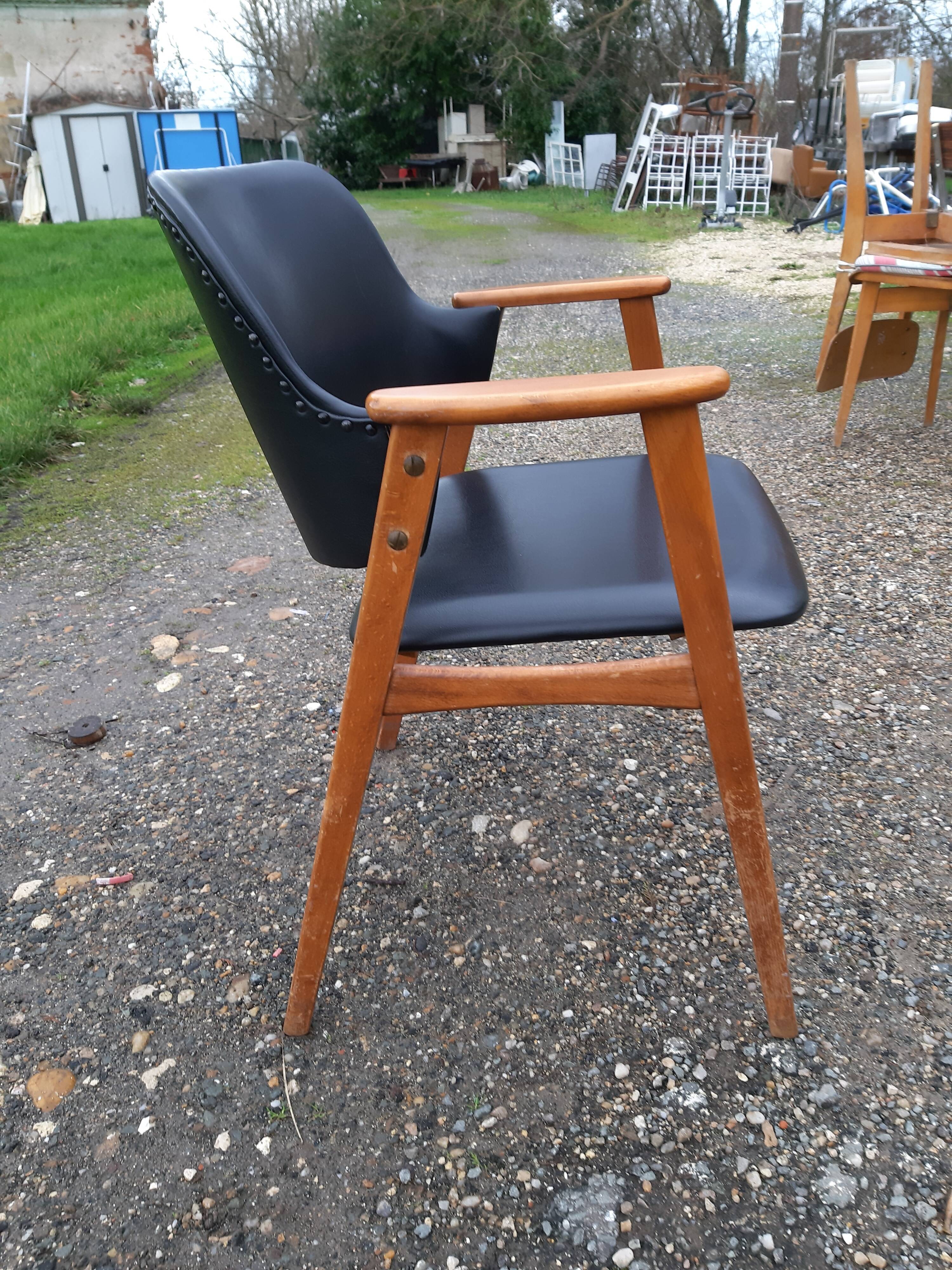 Vintage Scandinavian Style Chair from the 60s