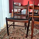 4 Scandinavian chairs in Rio rosewood