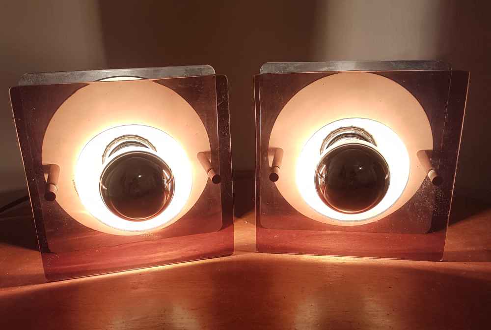 Wall light 70s by Jocelyne Trocmé