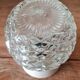 1970s chiseled glass wall light