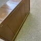 Vintage wooden farmhouse trunk 117x31x68cm