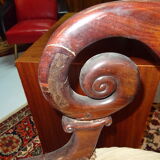 Mahogany armchair