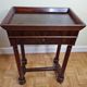 Old Empire period console in mahogany and veneer wood with bowl top