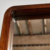 Miroir avec cadre en chêne