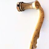 Door handle in square bronze