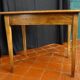 Side table in natural oak wood 85 x 58 cm