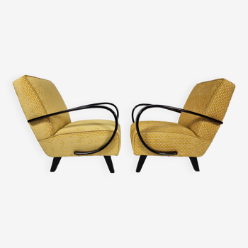 Type C Armchairs by Jindřich Halabala for Up Zavody, 1940s, Set of 2