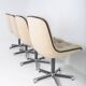 Set of 4 Strafor 451 armchairs by Randall Buck, 1970s