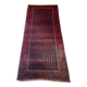 Handmade Afghan rug 260cm x 117cm