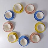 Villeroy & Boch vintage colored cups