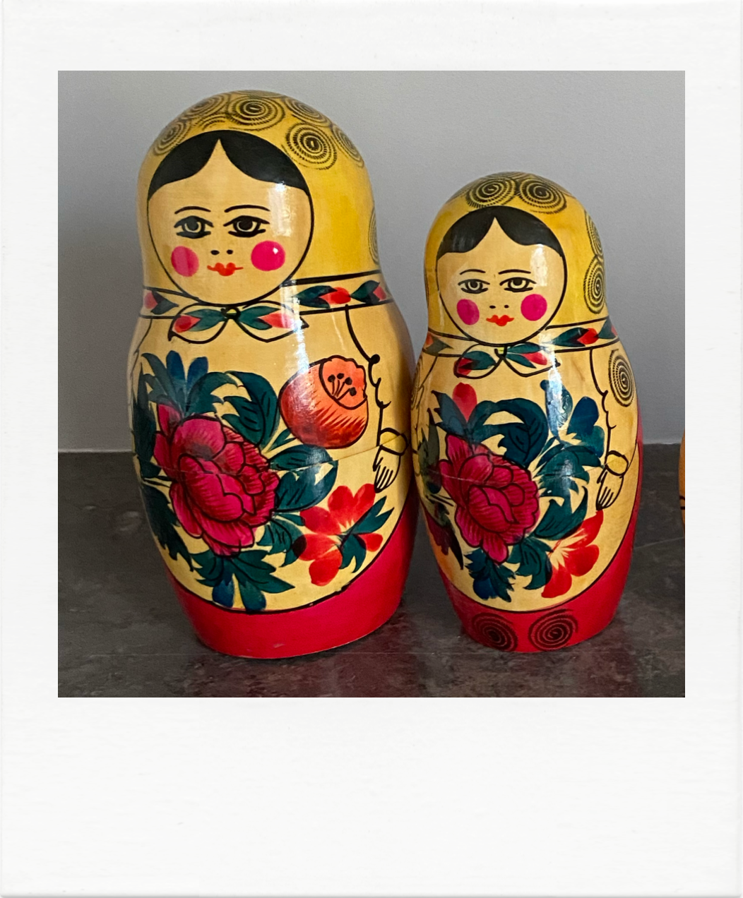 Ensemble de 7 poupées russes matrioshka