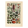 Old engraving - 1923 - Vegetable garden - by A. Millot. Kitchen plate