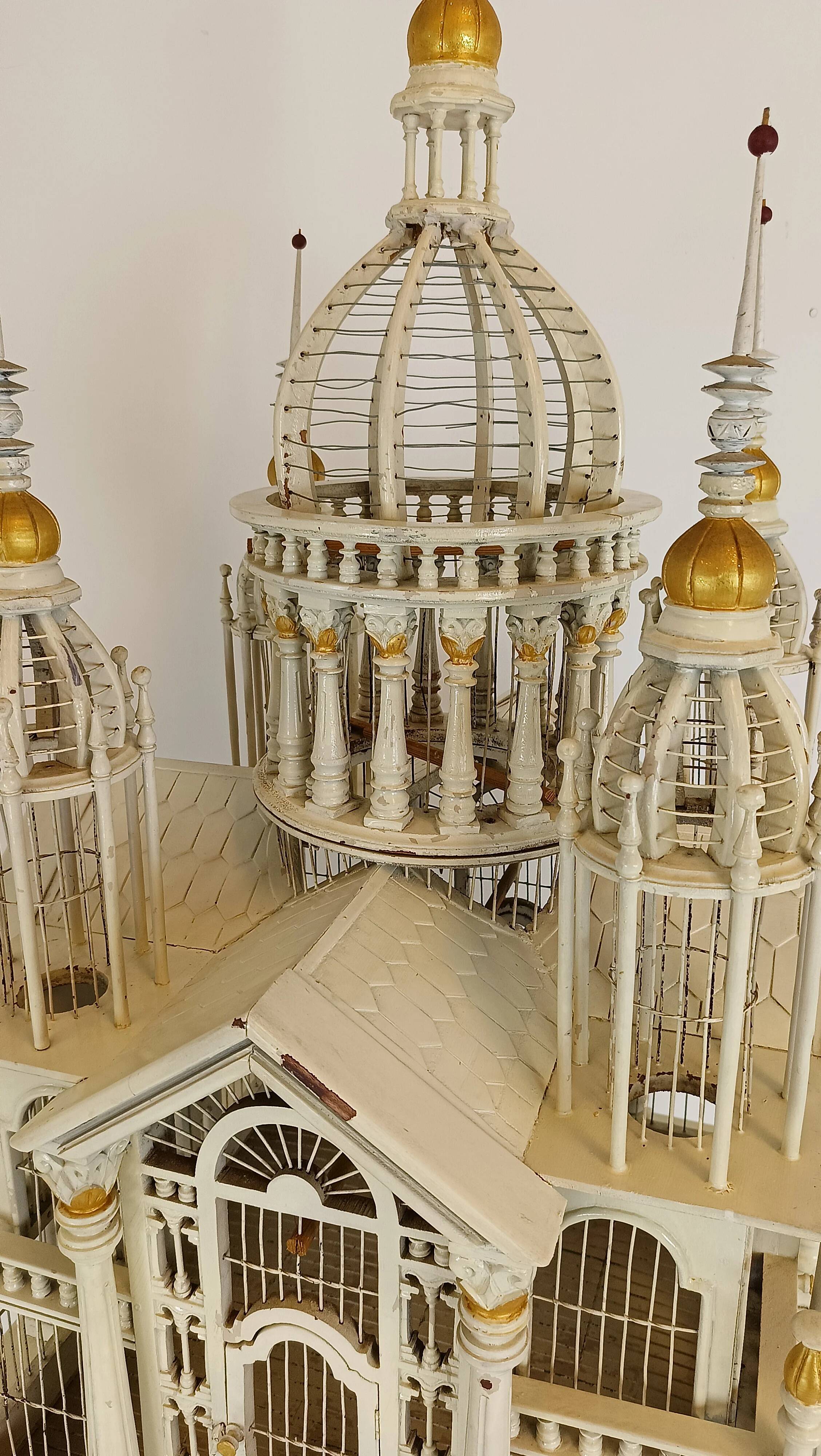 French Victorian midcentury birdcage