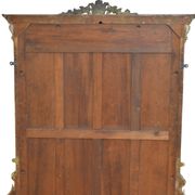 Miroir de cheminée victorien doré