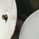 Enameled sheet metal pendant lights