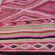 Handmade pink kilim rug in pure wool - 220x100cm