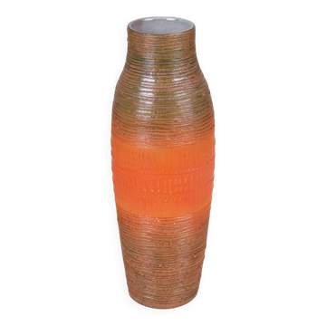 Vase tchèque mid-century en céramique, années 1960
