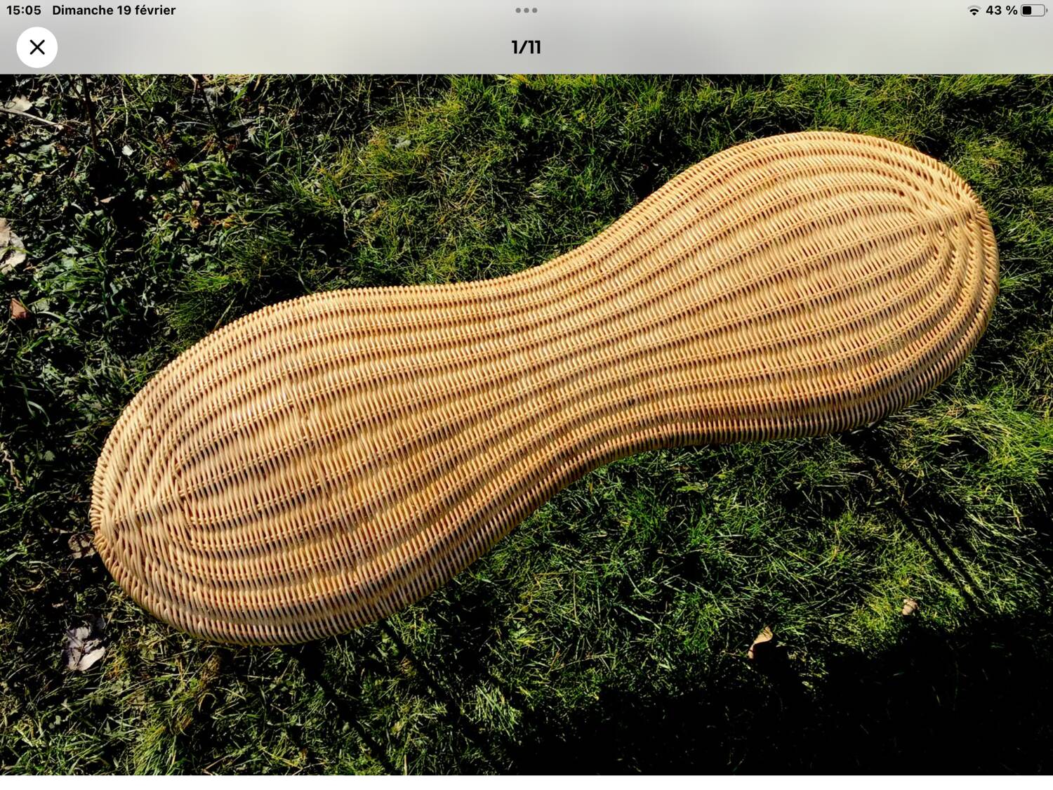 Stool bench peanut ikea