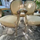 4 fauteuils Cabriolet Style Louis XVI