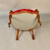Fauteuil Louis Philippe en noyer XIXème