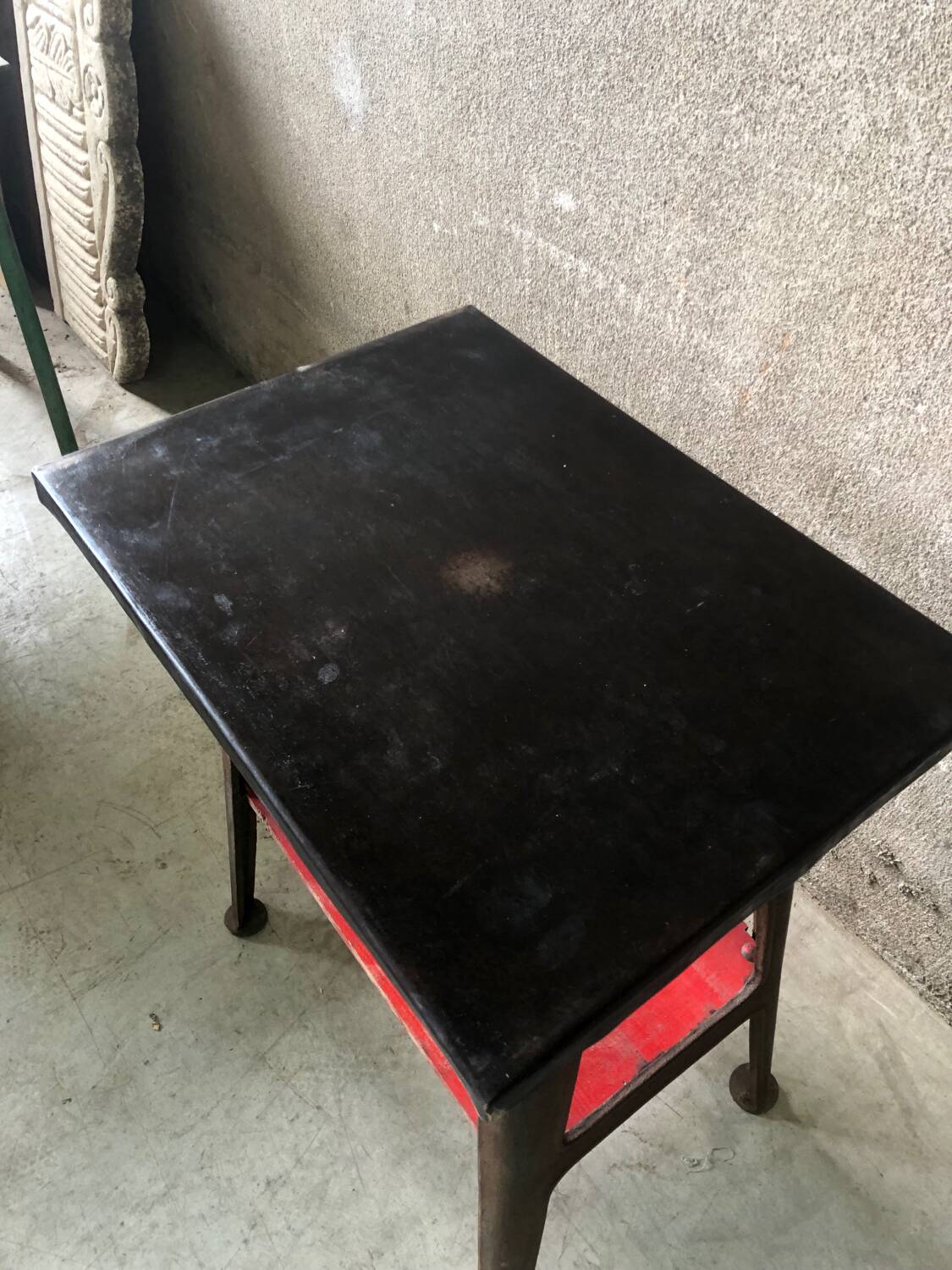 Old industrial table