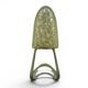 Plastic / polyester handmade chair / 1990s