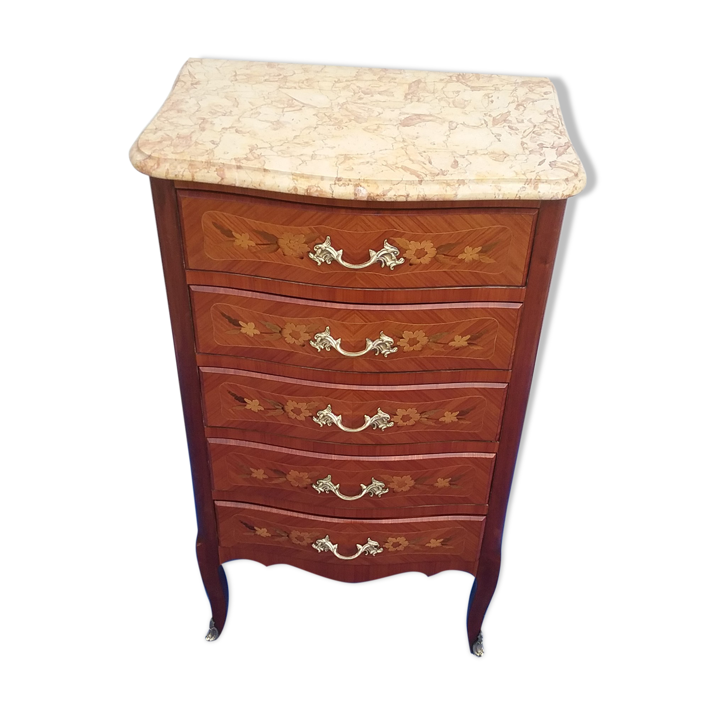 Chiffonnier en marqueterie