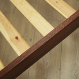 Lit en palissandre, design danois, années 1970, production: Danemark