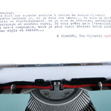 Olivetti Lettera 32 typewriter revised
