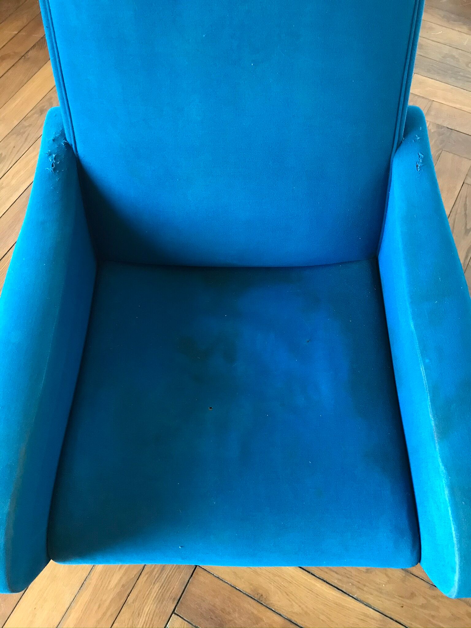 Pair of Italian armchairs