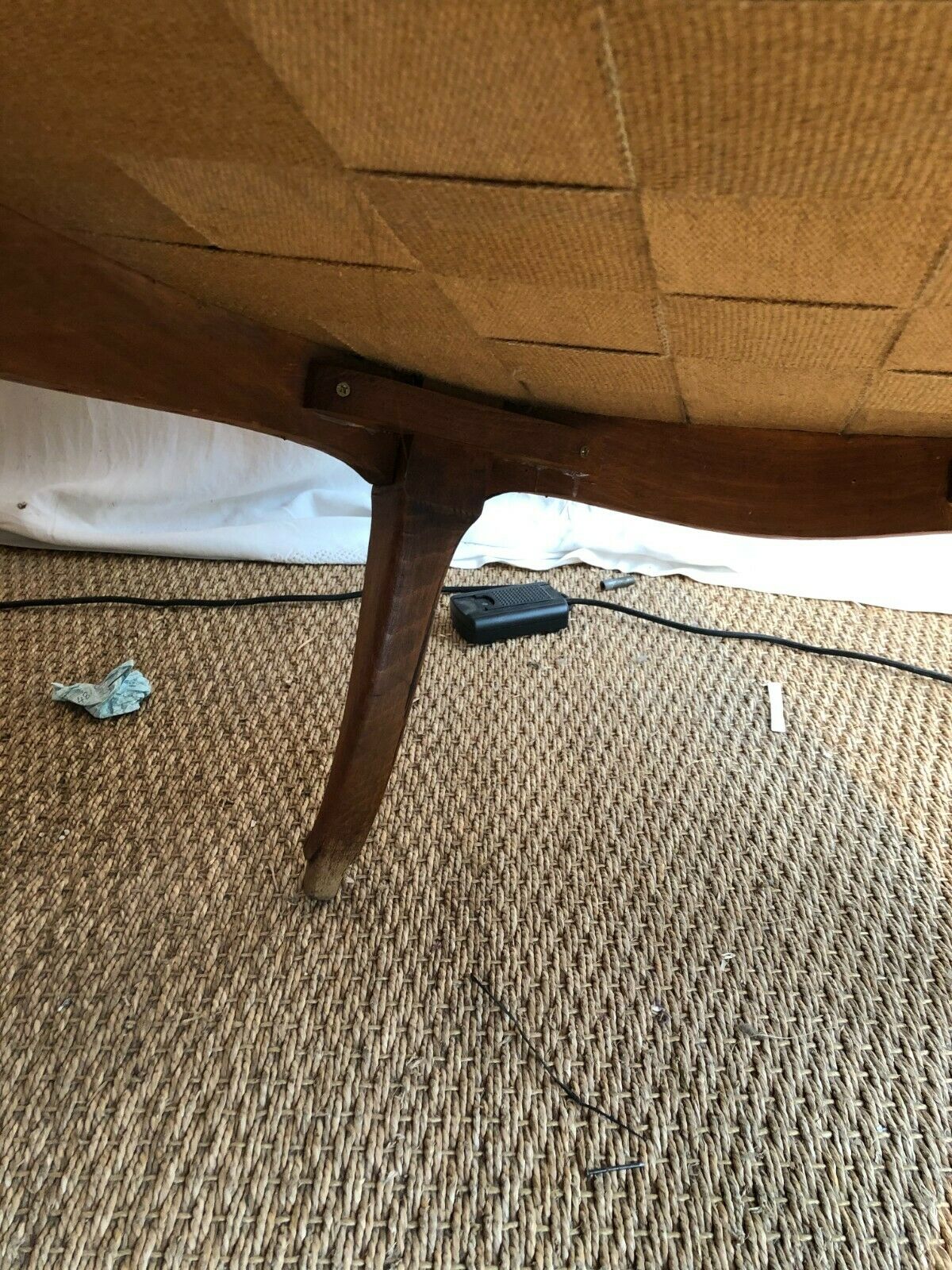 Louis XV-style shepherdess chair