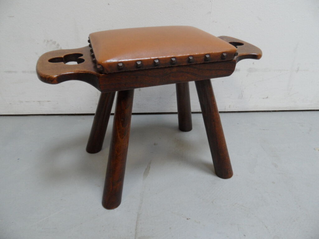 Vintage milk stool