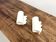 Pair of ceramic wall lights, circa 1990