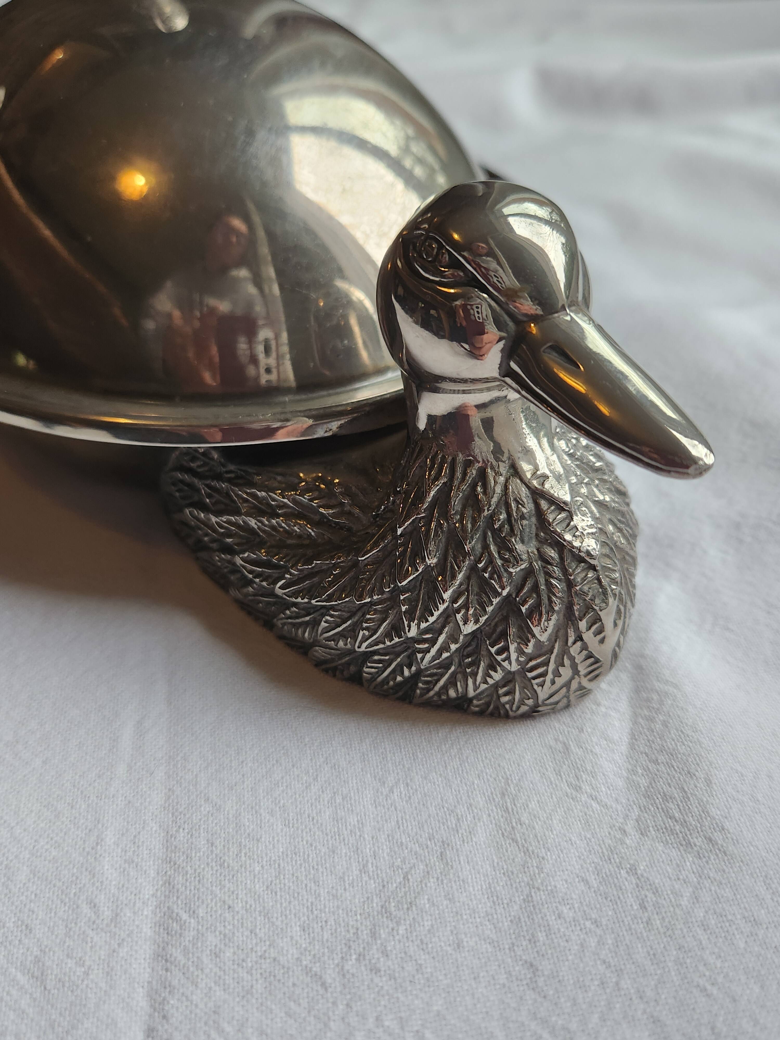 Vintage flat display for duck foie gras