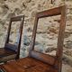 Set of 2 Antique Oak Chairs – 19th Century, Auvergne