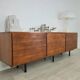 Vintage ARP sideboard in teak 1960s design Guariche Minvielle