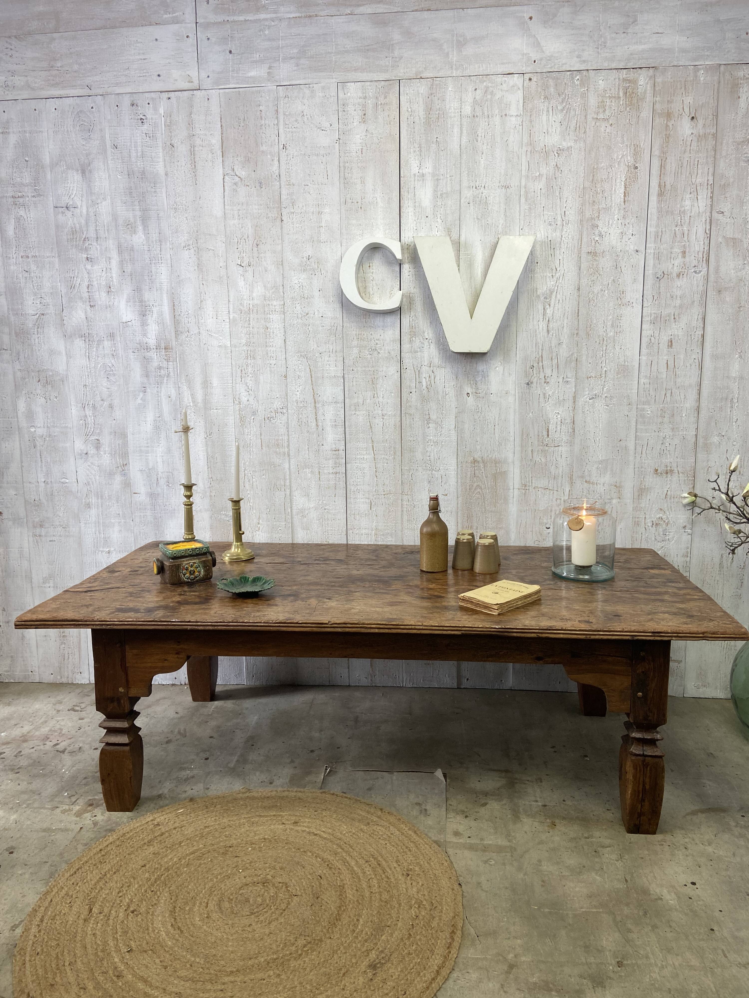 Antique coffee table