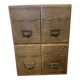 Wooden drawer unit