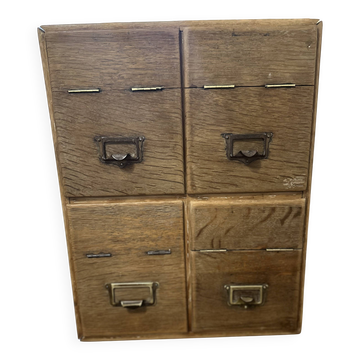 Meuble à tiroir en bois